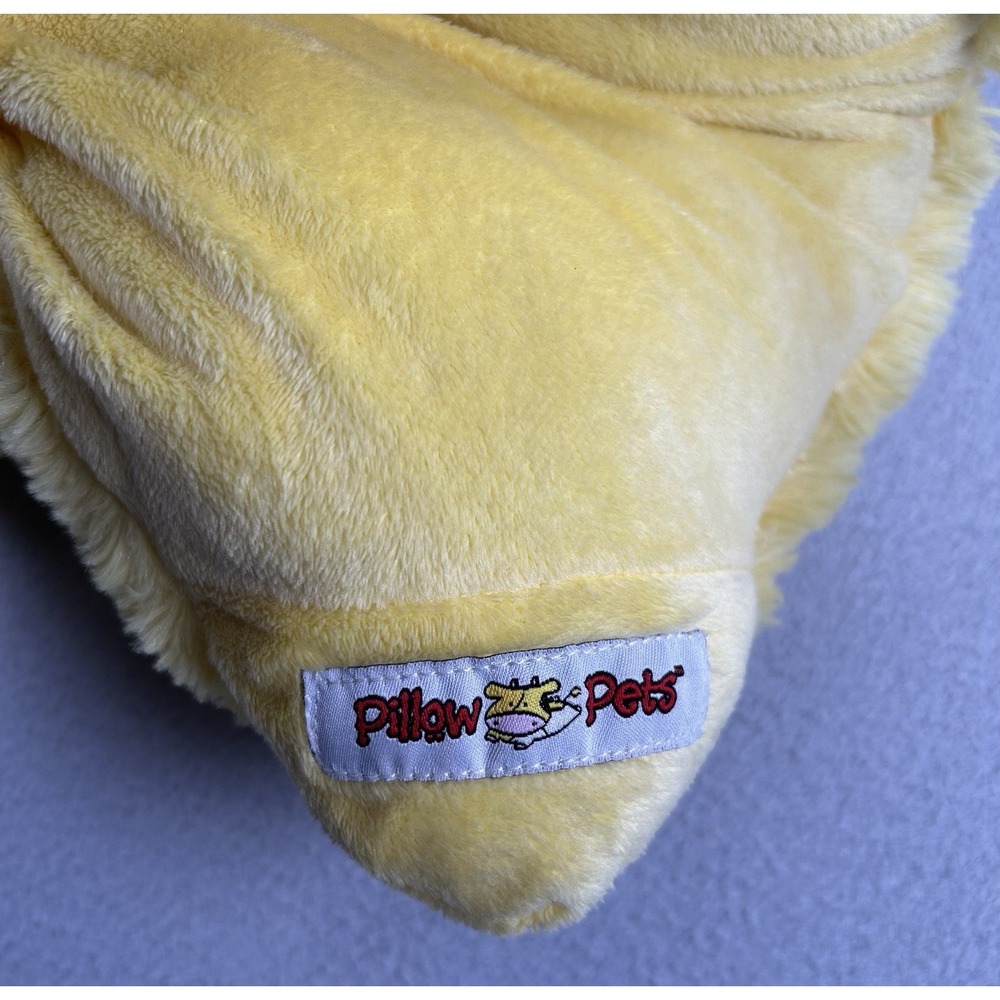 Rare Original 2010 Pillow Pet Duck Yellow Soft Plush Stuffed Animal Y2K NICE! - Picture 5 of 8
